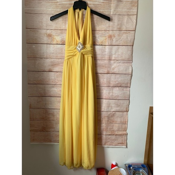 Yellow Prom‎ Dress - Picture 1 of 3
